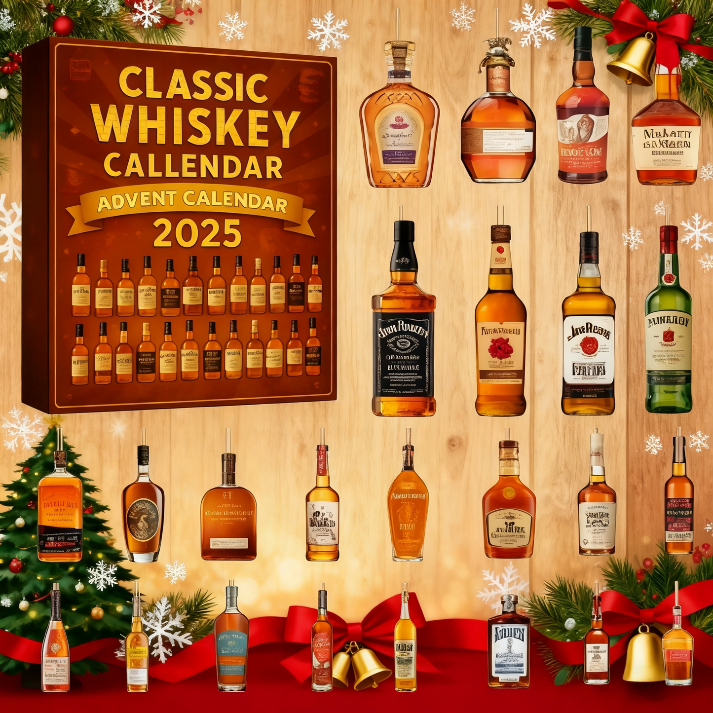 🔥 Last Day Deal 50% OFF 🔥 2025 Whiskey Advent Calendar