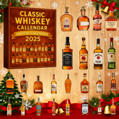 🔥 Last Day Deal 50% OFF 🔥 2025 Whiskey Advent Calendar