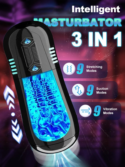 【Discreet Delivery】-Smart Suction & Stroke Device – Fully Intelligent for Effortless Enjoyment