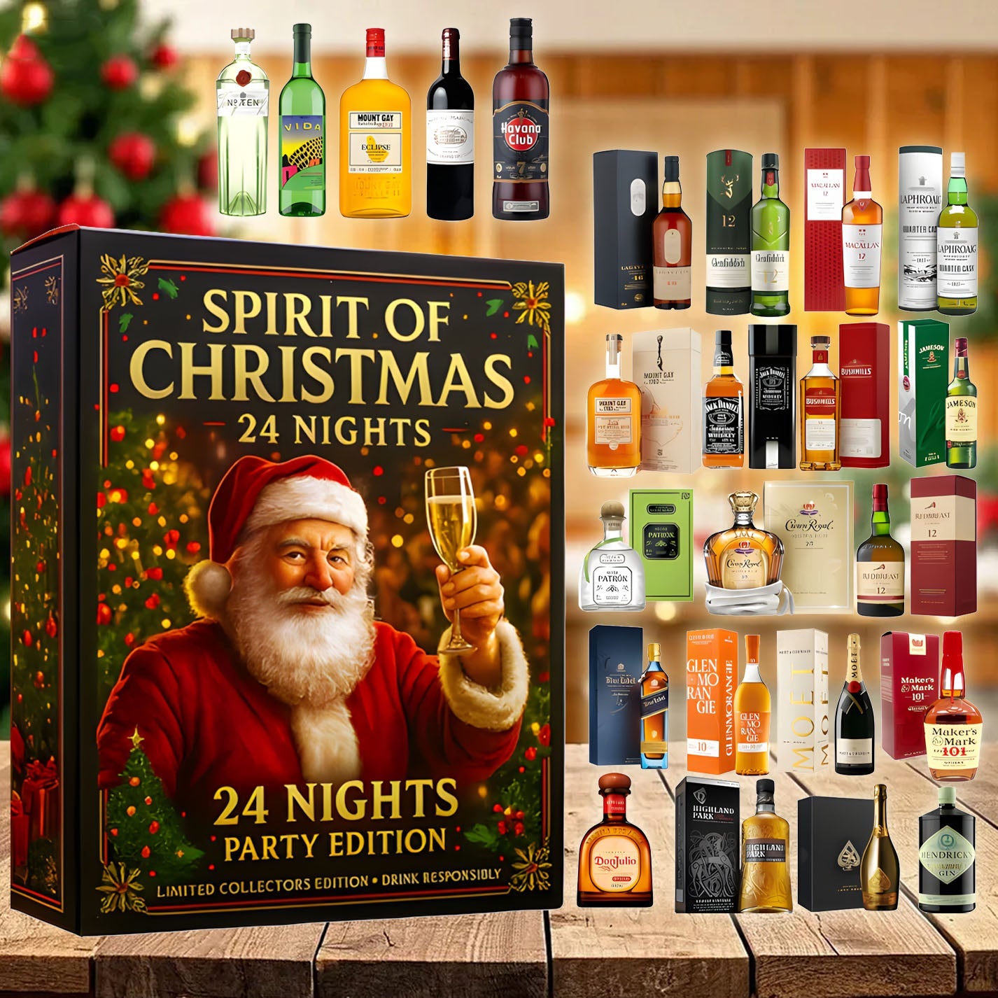 🔥 Last Day Deal 50% OFF 🔥 2025 Whiskey Advent Calendar