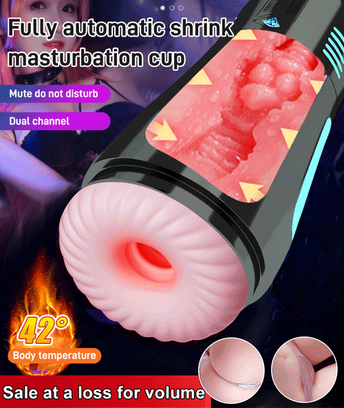 【Discreet Delivery】 Fully automatic, hands-free retractable relaxation cup